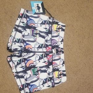 Wod bottom crossfit Christmas shorts size small